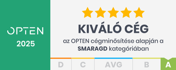 OPTEN Kiváló Cég 2025, Smaragd kategória, A minősítés